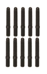 Moroso M6-1.00 x 38mm Black Oxide Bullet Nose Stud Kit - 10 Pack thumbnail 1