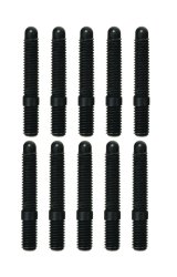 Moroso M6-1.00 x 38mm Black Oxide Bullet Nose Stud Kit - 10 Pack thumbnail 2