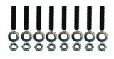 Moroso Pontiac Valve Cover Stud Kit w/ Broached Studs/Washers/Nylock Nuts thumbnail 2