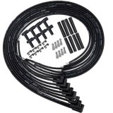 Moroso Universal 90 Degree Plug Ends Black Ultra 40 Wire Set & Coil Pack Kit thumbnail 2