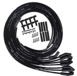 Moroso Universal 135 Degree Plug Boot Black Ultra 40 Wire Set Kit thumbnail 1