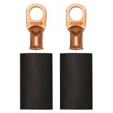 Moroso 1GA Wire 1/2in Dia Stud Crimp/Solder Battery Cable Terminal Kit (2 Pack) thumbnail 1