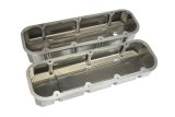 Moroso GM BBC -12AN Breather 3.875in Tall Aluminum Valve Cover - Pair thumbnail 2