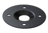 Moroso Large 1-3/4in Diameter Quick Fastener Reinforcing Plates - Black (10 Pack) thumbnail 1