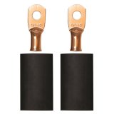 Moroso 1/4in Dia Stud 6 GA Wire Crimp/Solder Battery Cable Terminal Kit (2 Pack) thumbnail 1