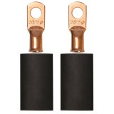 Moroso 5/16in Dia Stud 4 GA Wire Crimp/Solder Battery Cable Terminal Kit (2 Pack) thumbnail 1