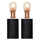 Moroso 3/8in Dia Stud 2 GA Wire Crimp/Solder Battery Cable Terminal Kit (2 Pack) thumbnail 2