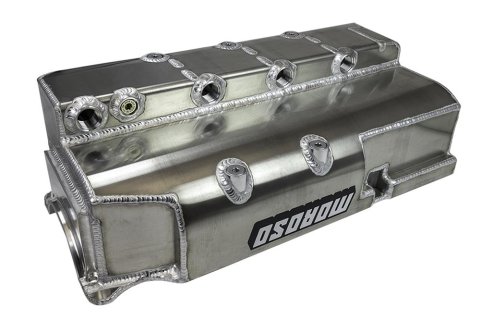 Moroso BBC Mark IV 4 Pickup Dry Sump 7-1/2in Deep Aluminum Oil Pan (w/o Starter Notch)
