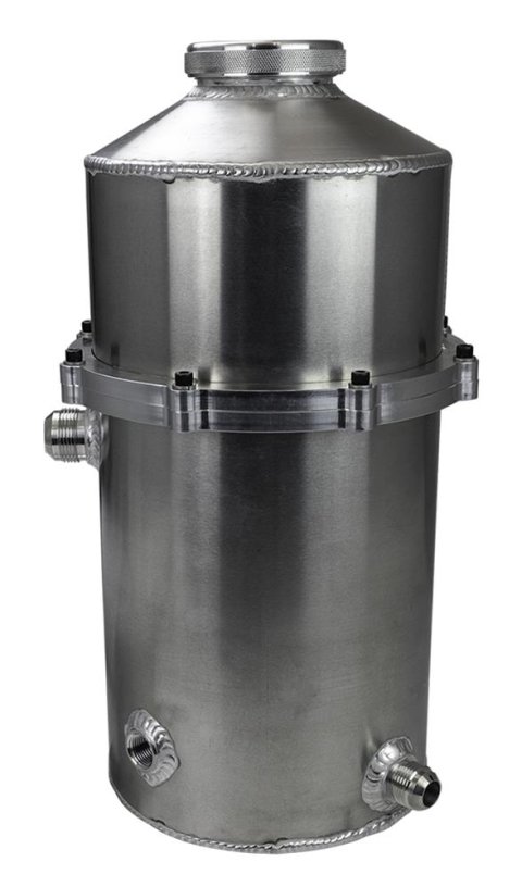 Moroso Road Race/Endurance/Marine 2 Pc 60/40 Split 19in Tall 9.25qt Dry Sump Tank
