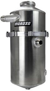 Moroso Road Race/Endurance/Marine 2 Pc 60/40 Split 19in Tall 9.25qt Dry Sump Tank thumbnail 2