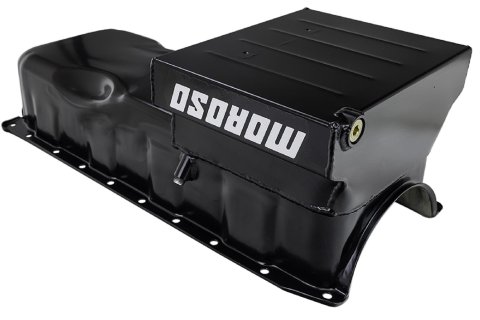 Moroso BBC Gen V/VI / GM ZZ632 Wet Sump 8in Steel Oil Pan