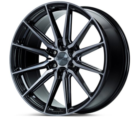 Vossen HF6-1 24x10 / 6x135 / ET25 / Deep Face / 87.1 - Tinted Gloss Black Wheel thumbnail 1