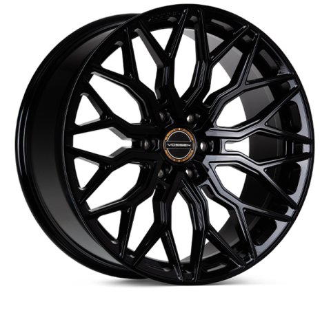 Vossen HF6-3 22x9.5 / 6x139.7 / ET20 / Deep Face / 106.1 - Gloss Black Wheel thumbnail 1