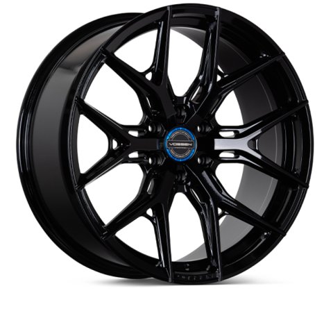 Vossen HF6-4 24x10 / 6x139.7 / ET25 / Deep Face / 106.1 - Gloss Black Wheel thumbnail 1