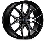 Vossen HF6-4 24x10 / 6x139.7 / ET25 / Deep Face / 106.1 - Tinted Gloss Black Wheel thumbnail 2