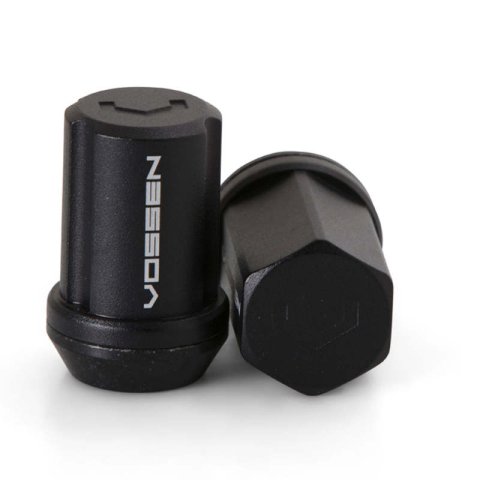Vossen 35mm Lug Nut - 12x1.25 - 19mm Hex - Cone Seat - Black (Set of 20) thumbnail 1