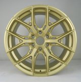 Vossen HF6-4 20x9.5 / 6x135 / ET15 / 87.1 - Satin Gold Wheel thumbnail 2