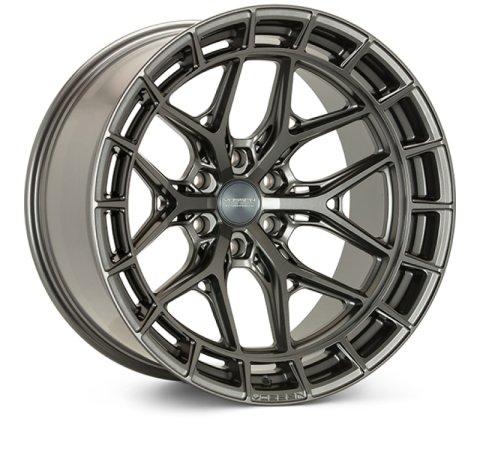 Vossen HFX-1 18x9 / 6x139.7 / ET0 / Super Deep / 106.1 CB - Matte Gunmetal Wheel thumbnail 1