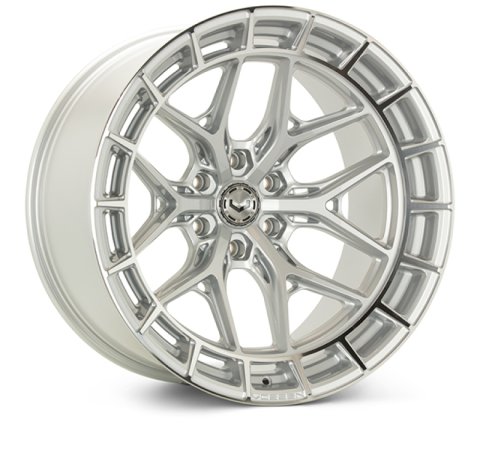 Vossen HFX-1 18x9 / 6x139.7 / ET0 / Super Deep / 106.1 CB - Silver Polished Wheel thumbnail 1