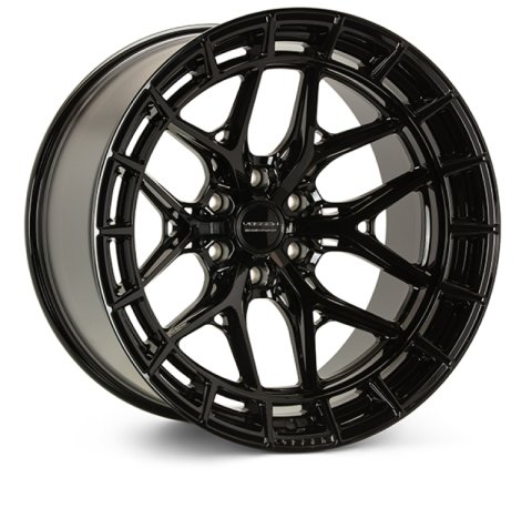 Vossen HFX-1 22x12 / 8x180 / ET-44 / Ultra Deep / 124.3 CB - Gloss Black Wheel thumbnail 1