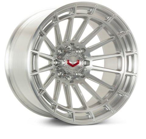 Vossen LCX-01 24x10 - 8x180 - ET+15 - Deep - 124.3 - Brushed Gloss Clear Wheel