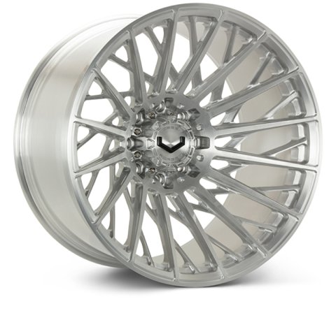 Vossen VFX-02T 20x10 - 6x139.7 - ET18 - Super Deep - 78.1 - Brushed Gloss Clear Wheel