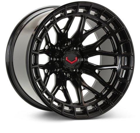 Vossen LCX-02 20x10 - 6x139.7 - ET18 - Super Deep - 78.1 - Gloss Black Wheel