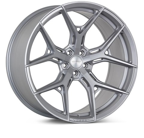 Vossen HF5 - 20x12 - ET45 - 5x120.65 - 70.3 - Super Deep - Satin Silver thumbnail 2