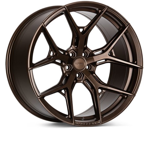 Vossen HF-5 / 20X9 / 5X108 / ET38 / 63.4 / Flat - Satin Bronze Silver thumbnail 2