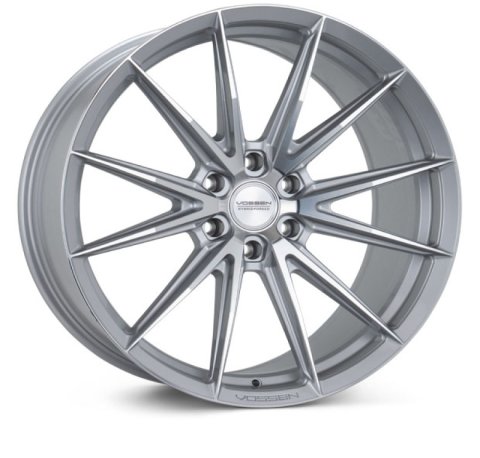 Vossen HFX-2 22x10 / 6x135 / ET-18 / Super Deep Face / 87.1 - Silver Polished Wheel thumbnail 1