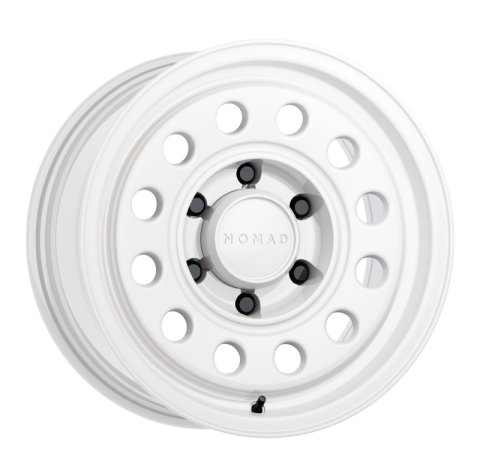Nomad N501SA Convoy 16x8in / 6x139.7 BP / -10mm Offset / 106.1mm Bore - Gloss White Wheel thumbnail 1