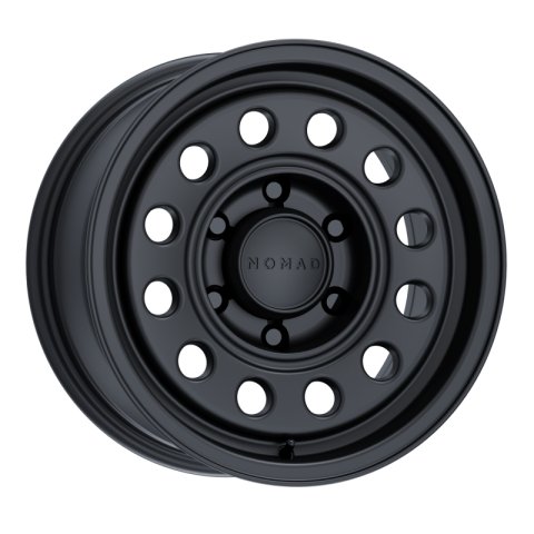 Nomad N501SB Convoy 15x7in / 6x139.7 BP / -10mm Offset / 107.95mm Bore - Satin Black Wheel thumbnail 1