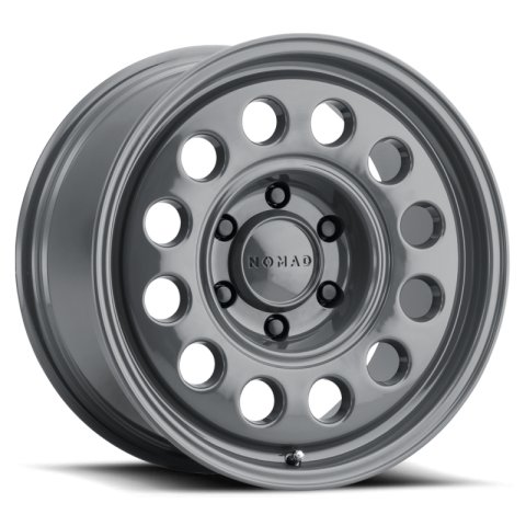 Nomad N501UG Convoy 15x7in / 5x139.7 BP / -10mm Offset / 107.95mm Bore - Gloss Grey Wheel thumbnail 1