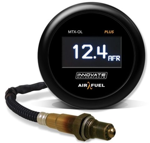 Innovate MTX-OL PLUS Wideband Digital Air/Fuel Ratio OLED Gauge Kit 3ft w/O2 Sensor thumbnail 1