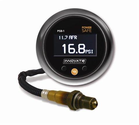 Innovate PSN-1 PowerSafe Nitrous Bottle Pressure / Wideband O2 Gauge Kit thumbnail 1