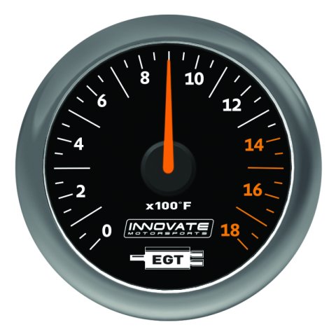 Innovate MTX Analog Exhaust Gas Temperature Gauge Kit - Black Dial thumbnail 3