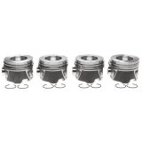 Mahle OE GM 6.6L Duramax 06-09 LMM LBZ Vin 26D .020 Left Bank Only Piston With Rings Set (Set of 4) thumbnail 2