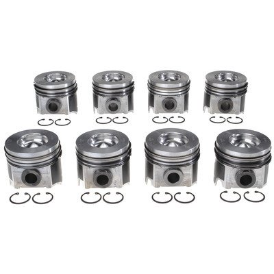 Mahle OE Ford 6.0L Diesel V8 144060-STD w/ PCR Piston With Rings Set (Set of 8) thumbnail 2