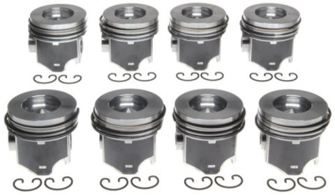 Mahle OE Ford 6.7L Scorpion 2011-2013 Piston Set (Set of 8) thumbnail 1
