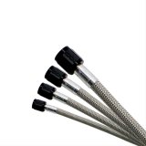 Nitrous Express 3AN 18in SS Braided Hose - Black thumbnail 1