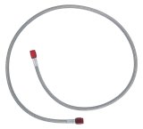 Nitrous Express 3AN 36in SS Braided Hose - Red thumbnail 1