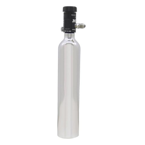 Nitrous Express 7oz Mini-Bottle w/o Motorcycle Valve (2 Dia x 11.36 Tall) thumbnail 1