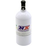 Nitrous Express 2.5lb Bottle w/Motorcycle Valve (4.38 Dia x 12.37 Tall) thumbnail 1