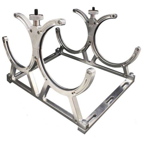Nitrous Express Billet Bracket for Dual 10 Or 15lb N2O Bottle Incl Floor Mounts thumbnail 6