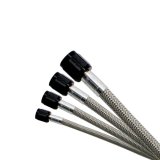 Nitrous Express 4AN 5ft Stainless Steel Braided Hose - Black thumbnail 4