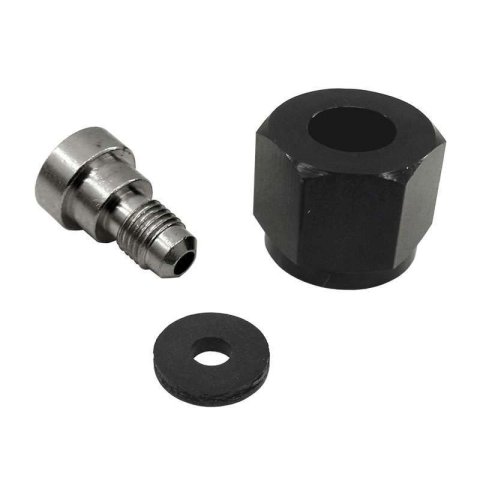 Nitrous Express 4AN Bottle Nipple and Nut for CO2 Valve (Incl Gasket) thumbnail 6