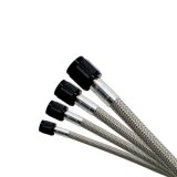 Nitrous Express 6AN 16ft Stainless Steel Braided Hose - Black thumbnail 4