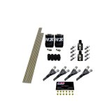 Nitrous Express 4 Cyl Shark Plumb Kit w/2 Solenoids & 75HP Jets Incl Hardware thumbnail 1