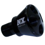 Nitrous Express 4 Port Micro Showerhead Distribution Block - Black thumbnail 5