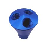 Nitrous Express 3 Port Showerhead Distribution Block - Blue thumbnail 4